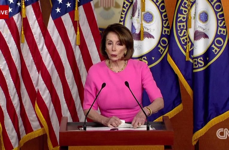 Nancy Pelosi: “Unfortunately I’m responsible for saving the country”