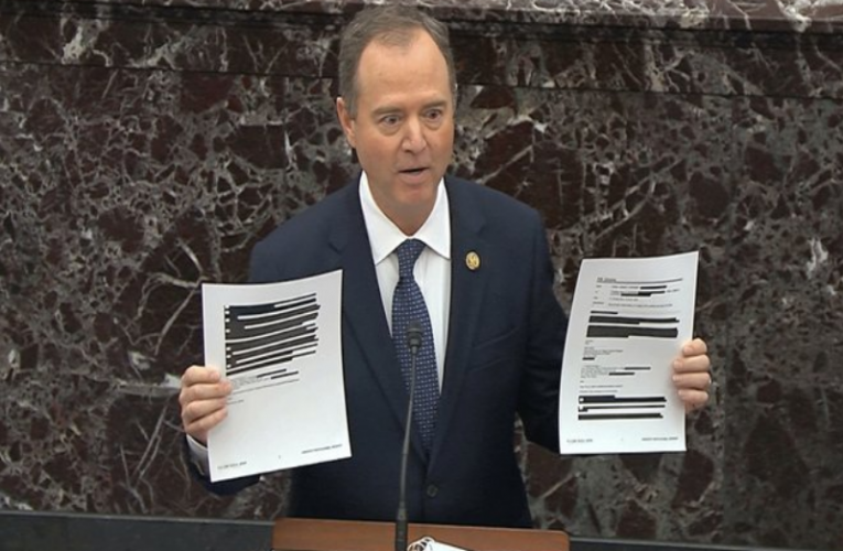 Nearly 100,000 sign petition to impeach Adam Schiff as he delivers his closing remarks