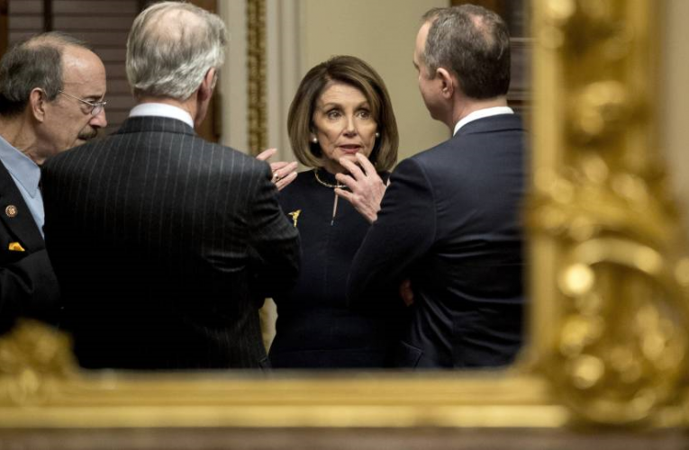 DEVELOPING: Pelosi appears to be freaking out at Schiff after Trump’s lawyers spoke