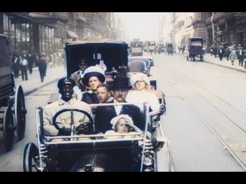 Watch: Colorized New Video Of Streets Of Manhattan In 1911