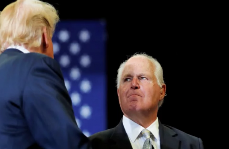 Developing: Trump to award Limbaugh America’s highest honor, the Medal of Freedom tonight