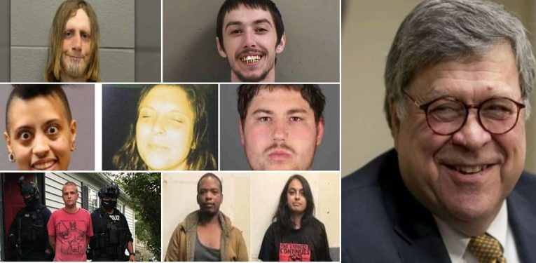 Antifa Mugshots Go Viral As Barr Follows President’s Orders; Rounds Up Domestic Terrorists Nationwide