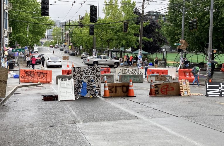 Seattle City  Replaces Temporary Barriers With Concrete Ones, To Protect CHAZ From Patriots