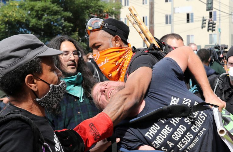 In An Effort To Root Out Spies, Antifa Warlord Beats And Chokes Christian Preacher In CHAZ