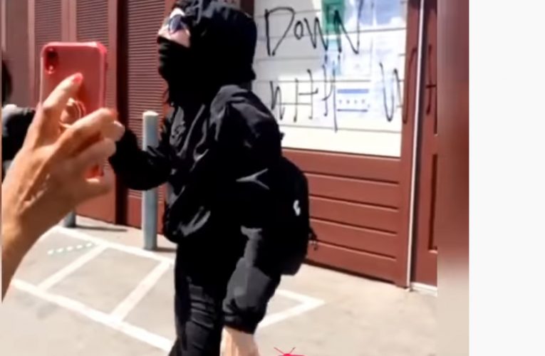 White Antifa Women Caught Vandalizing Business; Blame Black People When Confronted