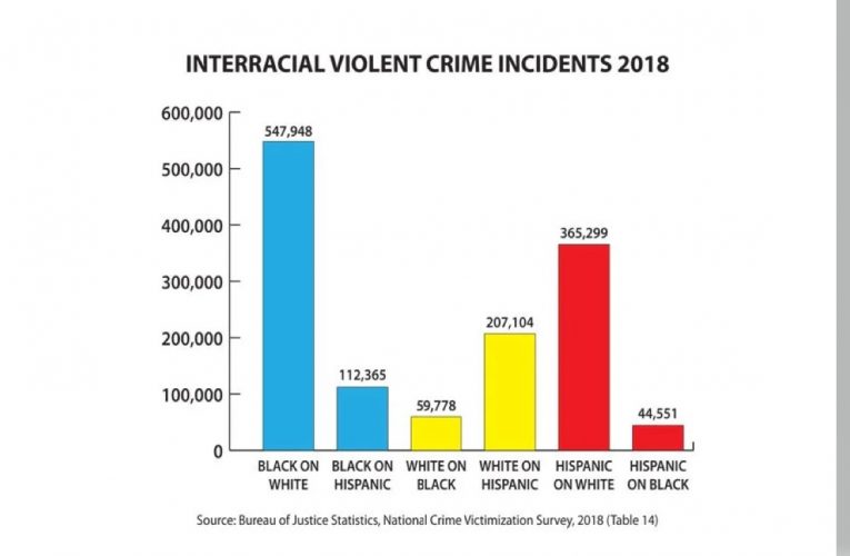 The 2018 Interracial Crimes Graph The Media Does Not Want You To Even See