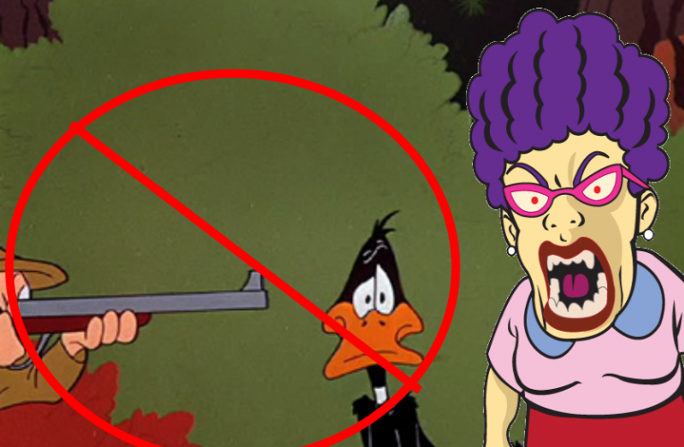 Liberals quietly ban guns from all Looney Tunes cartoons, saying it’s too scary for the public
