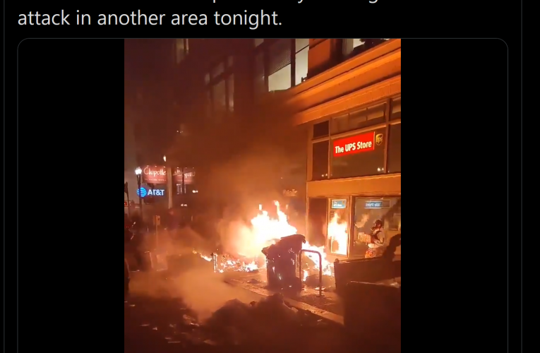 Police Begin Pulling Out Of Portland District As Antifa Uses Nightly Fire Bomb Attacks