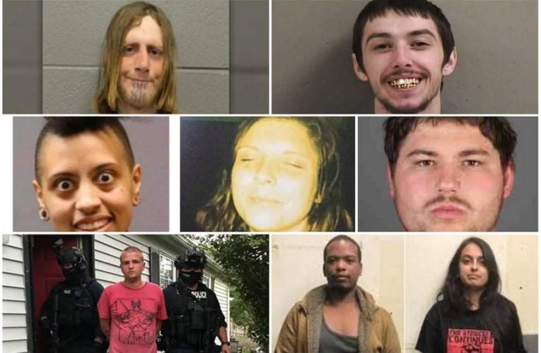Mugshots Of Antifa Arrested Across Country Goes Viral